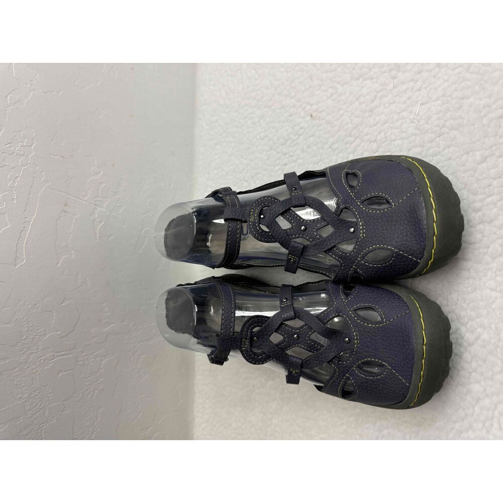 JBU By Jambu Sydney Blue Memory‎ Foam Mary Jane Comfort Sandals Womens Size 8